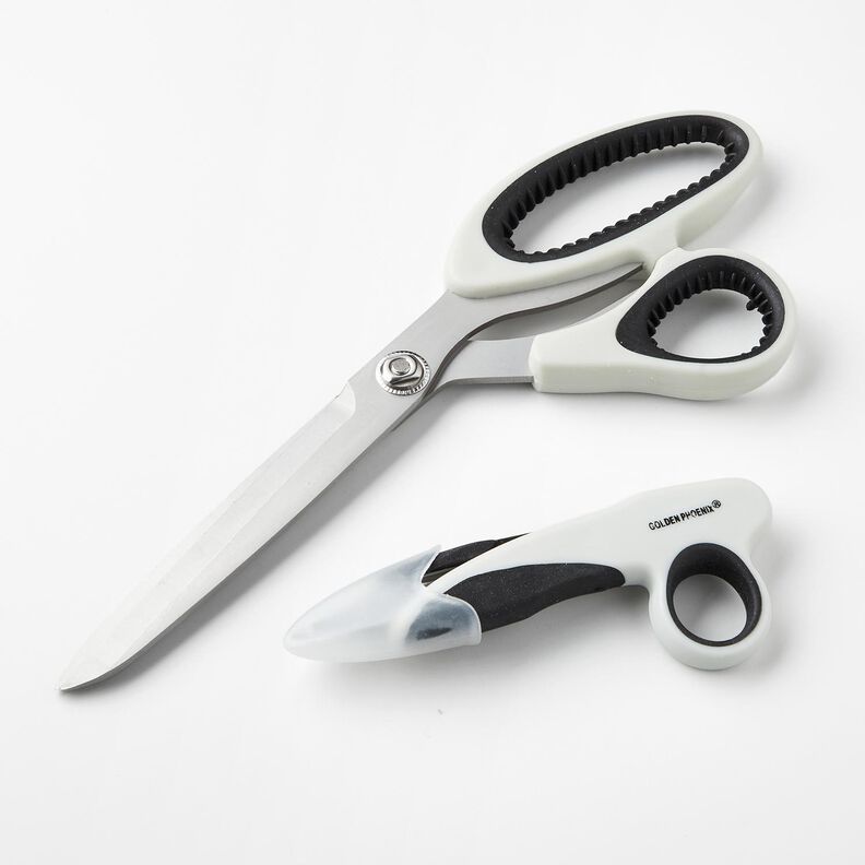 Ompelusakset ja ratkojat, titaani – harmaa,  image number 2