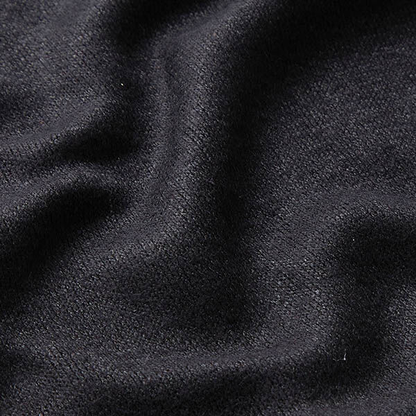 Neulekangas Viskoosisekoite Yksivärinen – musta,  image number 2