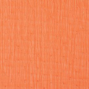 Sifonki Dobby Metallic Liituraidat &ndash; persikanoranssi/hopea metallic, 