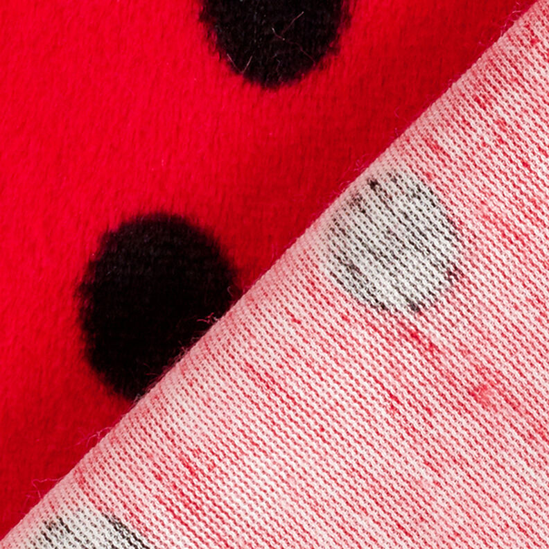 Tekoturkis Leppäkertun pilkut – punainen/musta,  image number 3
