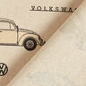 Sisustuskangas Puolipanama Volkswagen Kupla – musta/luonnonvärinen,  thumbnail number 4