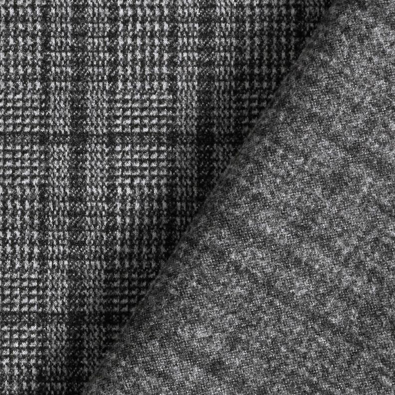 Takkineulos Stretch Glencheck – vaaleanharmaa/antrasiitti,  image number 4