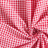 Seersucker Puuvillasekoite Vichy-ruutu – punainen,  thumbnail number 3