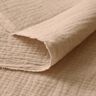 Musliini-/kaksikerroksinen kangas – tumma beige,  thumbnail number 5