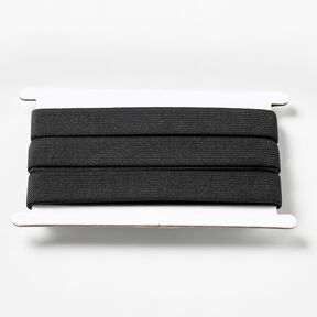 Sileä kuminen nauha [3 m | 20 mm] – musta, 