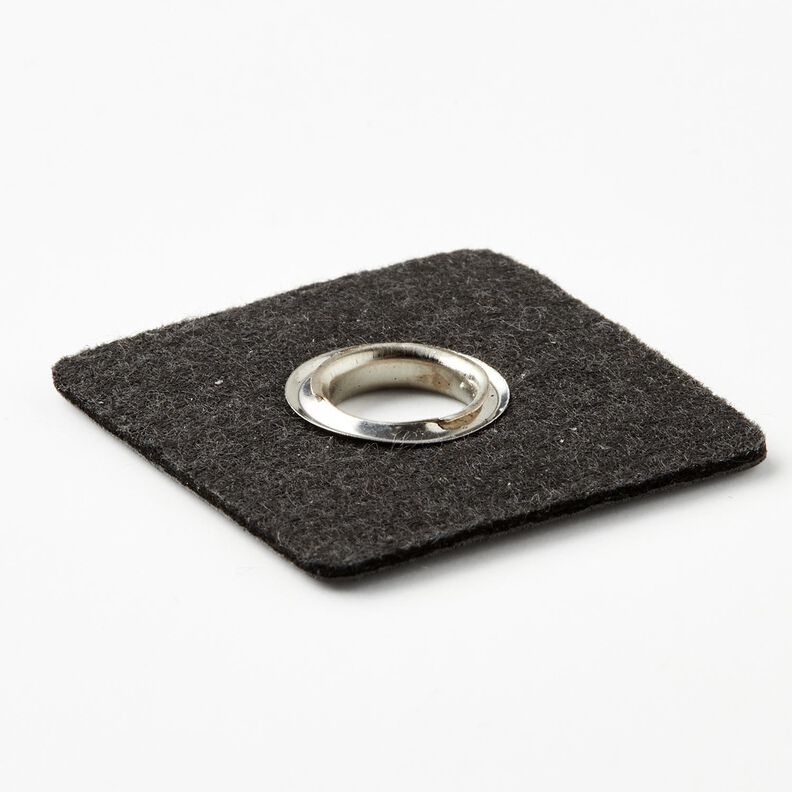 Purjerengas [30 x 30 mm] &ndash; musta/hopea metallic,  image number 3