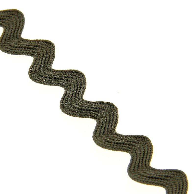 Aaltoileva nauha [12 mm] – oliivi,  image number 1