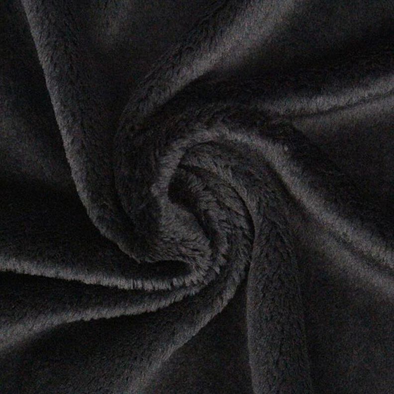 Plyysi SuperSoft SNUGLY [ 1 x 0,75 m | 5 mm ] | Kullaloo – musta,  image number 4
