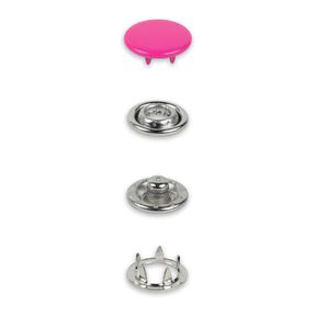 Jersey-nepparit [12 mm] | Prym &ndash; pink, 