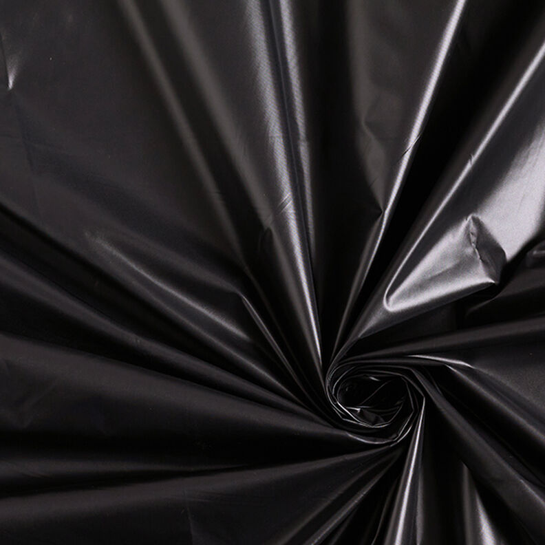 Vettähylkivä takkikangas ultrakevyt – musta,  image number 1