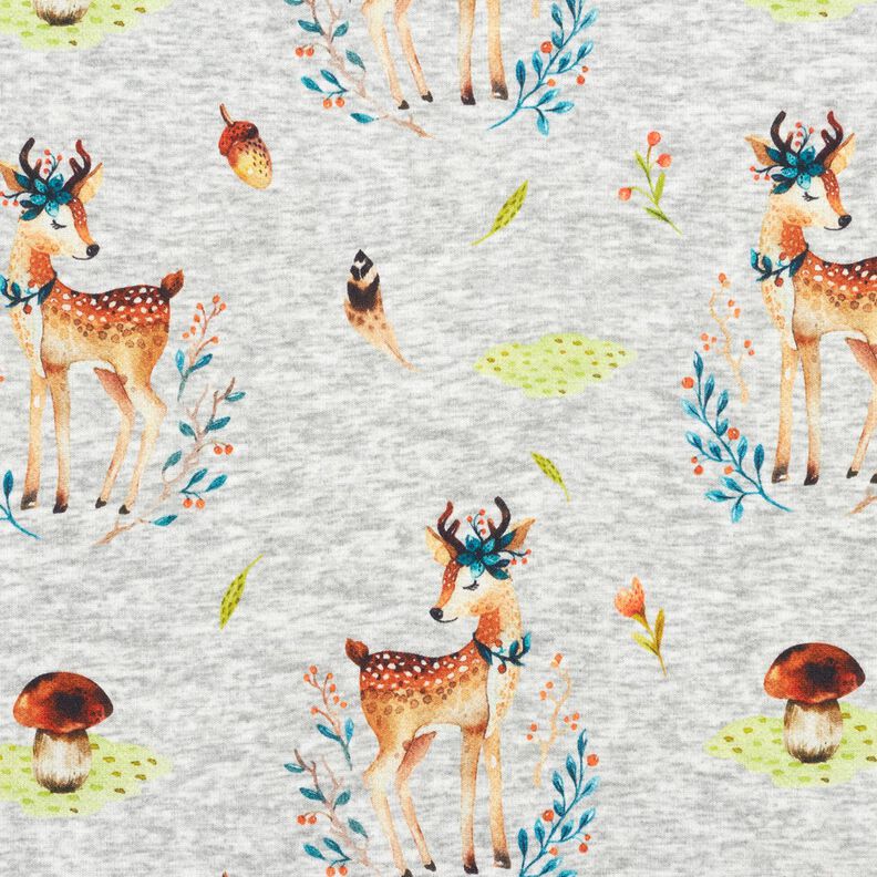 Alpenfleece Romanttinen kauris – hopeanharmaa/luonnonvärinen,  image number 1