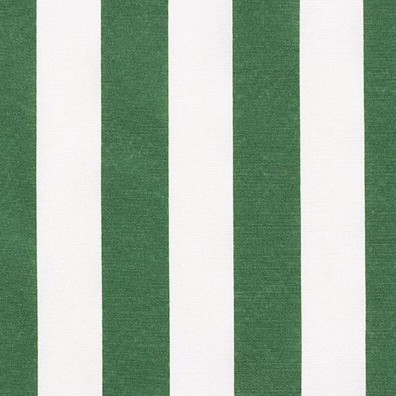 Sisustuskangas Canvas Raidat – vihreä/valkoinen,  image number 1