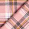 Puuvillaflanelli Ruutu – vanharoosa/vanha hopea,  thumbnail number 4