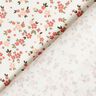 Puuvillajersey vaaleanpunaiset kukat – norsunluu,  thumbnail number 4