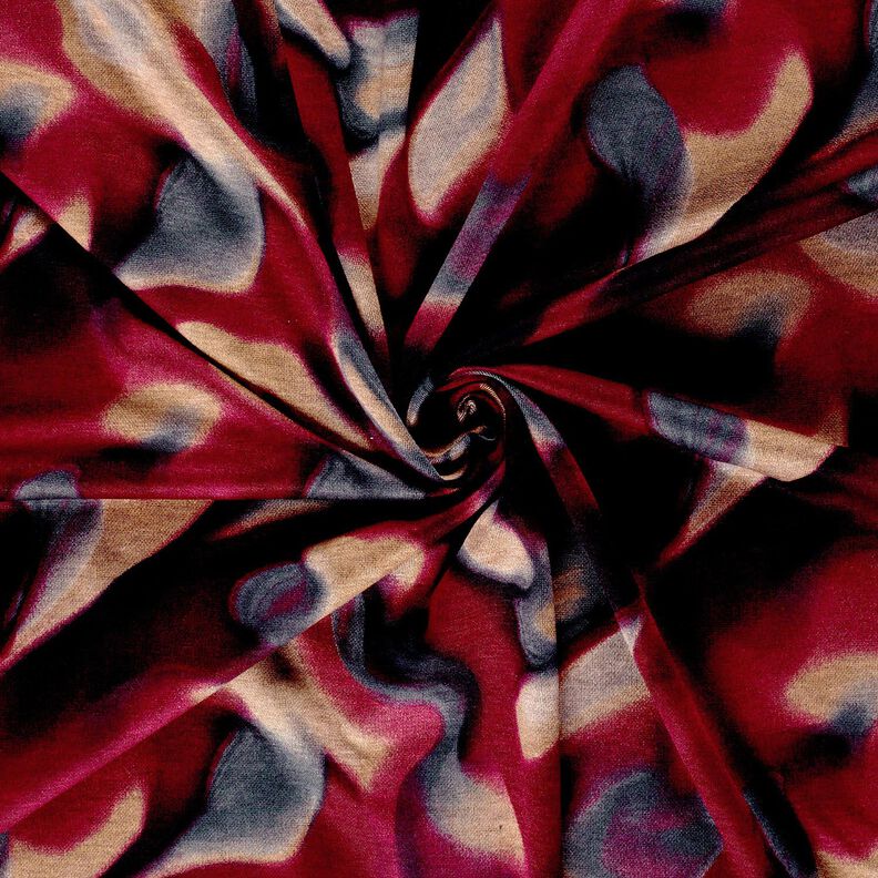 Romanitjersey Revontulet &ndash; bordeauxin punainen/ter&auml;ksen sininen,  image number 3