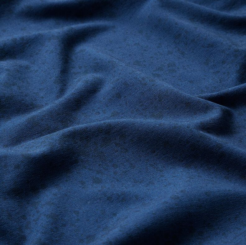 French Terry Yhdistelm&auml;kangas, pilkut | Glitzerp&uuml;ppi &ndash; laivastonsininen,  image number 2