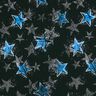 French Terry Kesäcollege Tähtimuunnelmat | Glitzerpüppi – musta/sininen,  thumbnail number 1