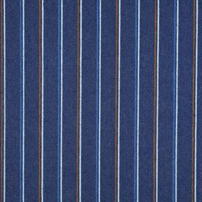 Farkku Kudotut raidat | Poppy Fabrics &ndash; indigo, 