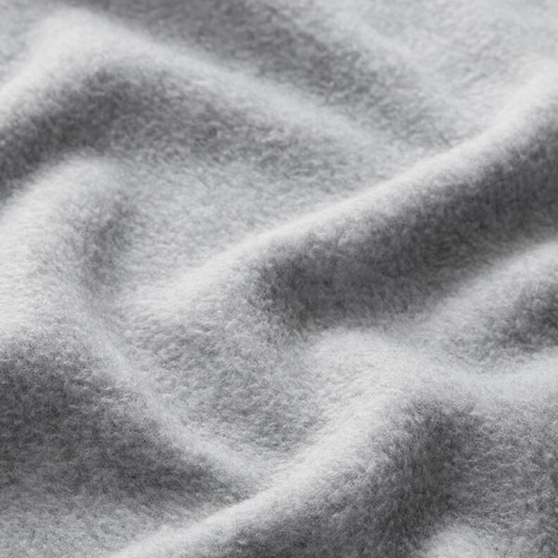 Antipilling-fleece Meleerattu – vaaleanharmaa,  image number 2