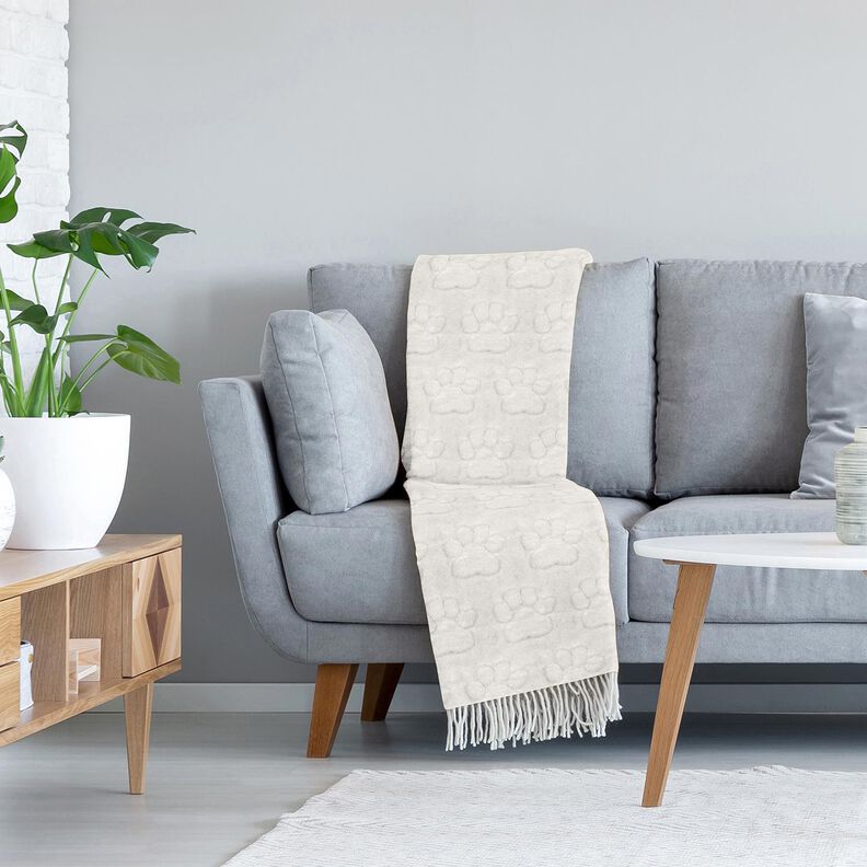 Pehmofleece Koiran tassut – norsunluu,  image number 5