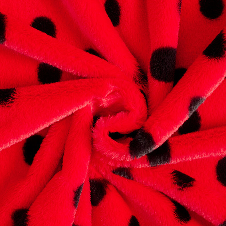 Tekoturkis Leppäkertun pilkut – punainen/musta,  image number 4