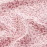 Musliini-/kaksikerroksinen kangas kaksiväriset kukkaköynnökset – vaalea vanharoosa,  thumbnail number 2