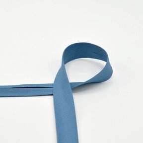 Puuvillavinonauha Popliini [20 mm] – sininen, 