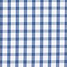 Puuvillakangas Paitaruutu &ndash; valkoinen/sininen,  thumbnail number 1