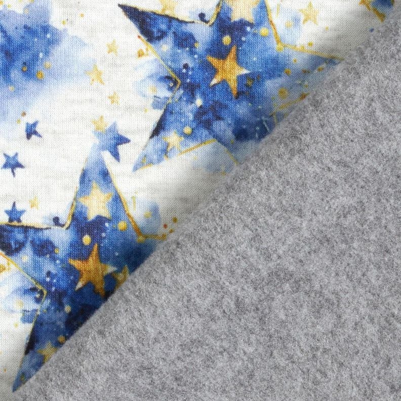 Alpenfleece Akvarellit&auml;hdet &ndash; luonnonv&auml;rinen/indigo,  image number 4