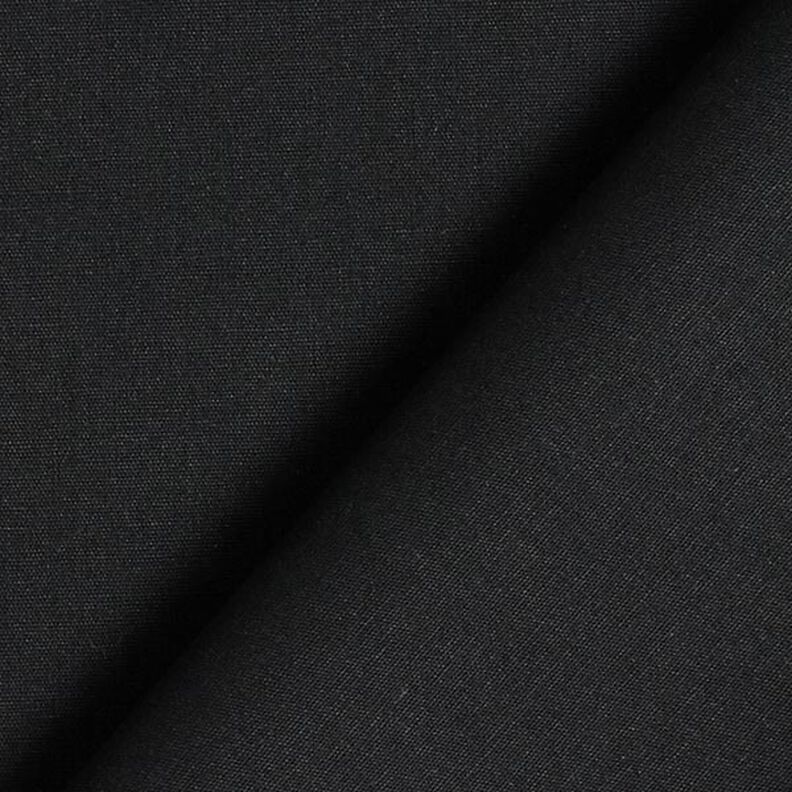 Puuvillapopliini Yksivärinen – musta,  image number 5