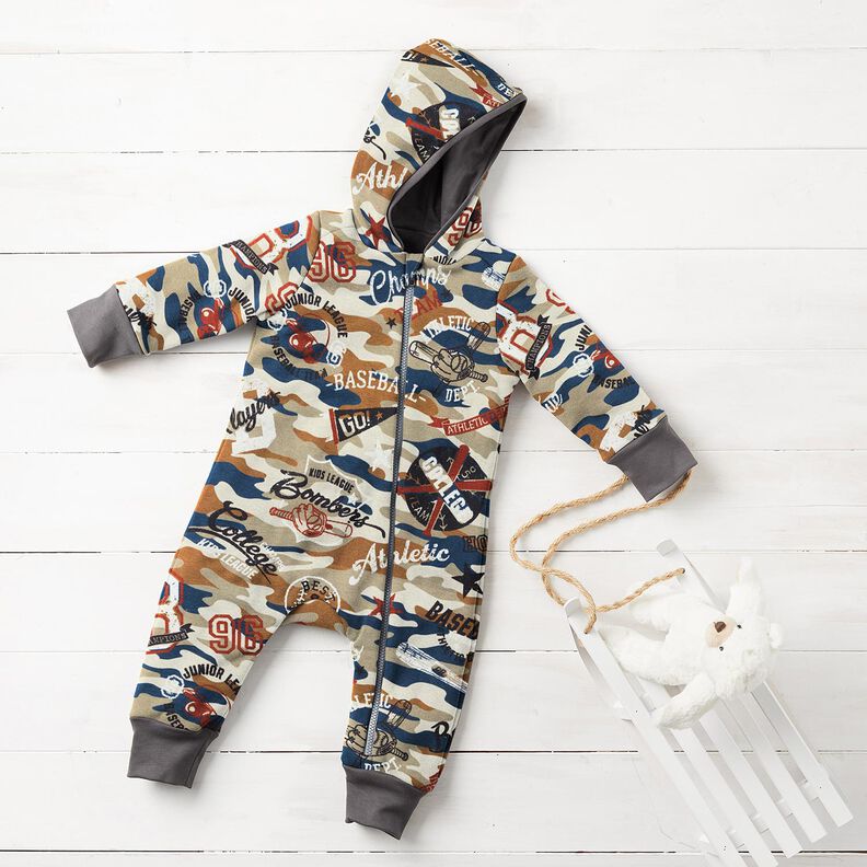 Alpenfleece Baseball &ndash; keskiruskea,  image number 6