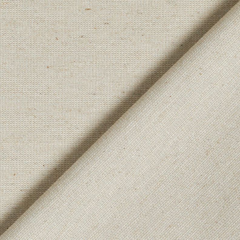Sisustuskangas Canvas Pellavasekoite &ndash; beige/luonnonv&auml;rinen,  image number 3