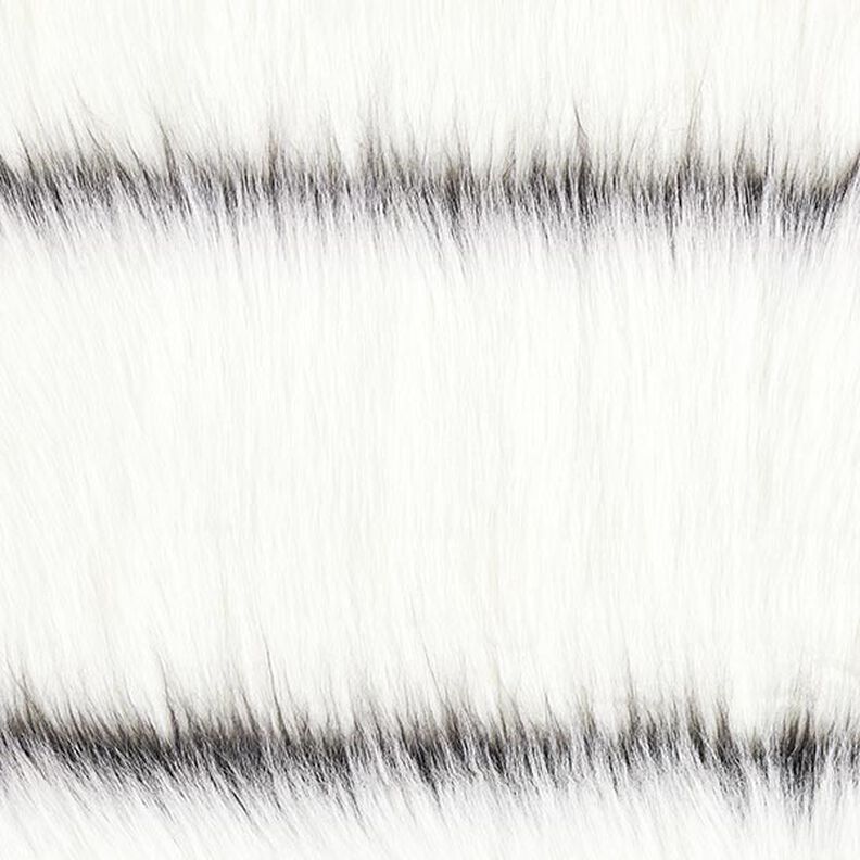 Tekoturkis Poikittaisraidat – villanvalkoinen/musta,  image number 1
