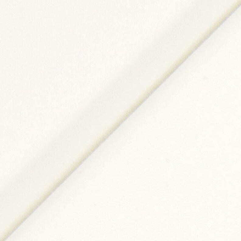 Puuvillasatiini Stretch – villanvalkoinen,  image number 3