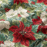 Sisustuskangas Gobeliini Joulutähdet Kaksivärinen – vaalea beige/punainen,  thumbnail number 2