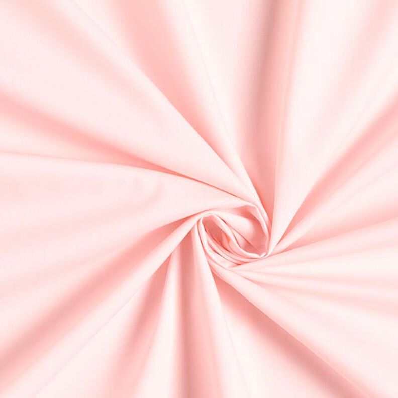 Puuvillapopliini Yksivärinen – roosa,  image number 1