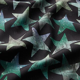 Softshell Tähdet – musta/vihreä, 