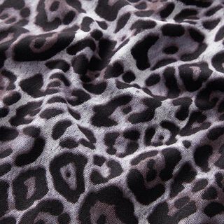 Romanitjersey Leopardikuvio – harmaa, 