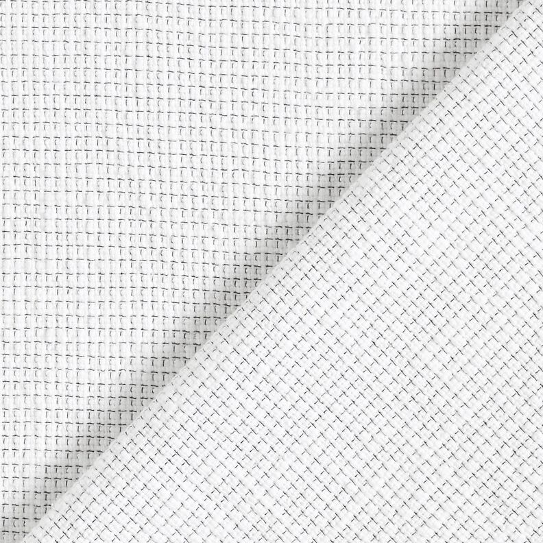 Puuvillakangas Buklee Pikkulaatikot – valkoinen,  image number 3