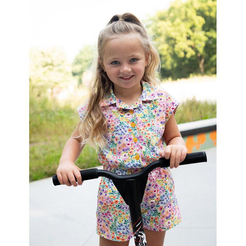 Puuvillajersey Kukkameri Digitaalipainatus | Poppy Fabrics &ndash; norsunluu/v&auml;rik&auml;s,  image number 6