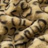 Superpehmeä tekoturkis leopardikuviolla – vanhakulta/musta,  thumbnail number 5