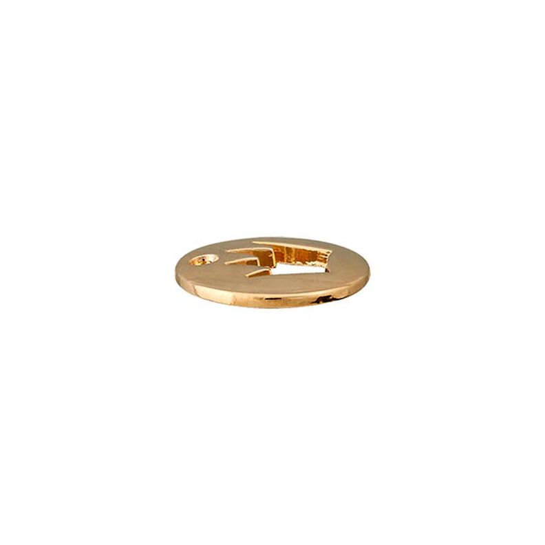 Kor métalliqueisteosa Kruunu [ Ø 12 mm ] – kulta metallinen,  image number 2