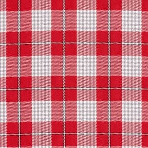 Viskoosisekoite Glencheck &ndash; chili, 