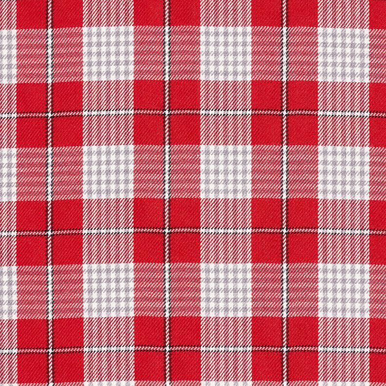 Viskoosisekoite Glencheck – chili,  image number 1