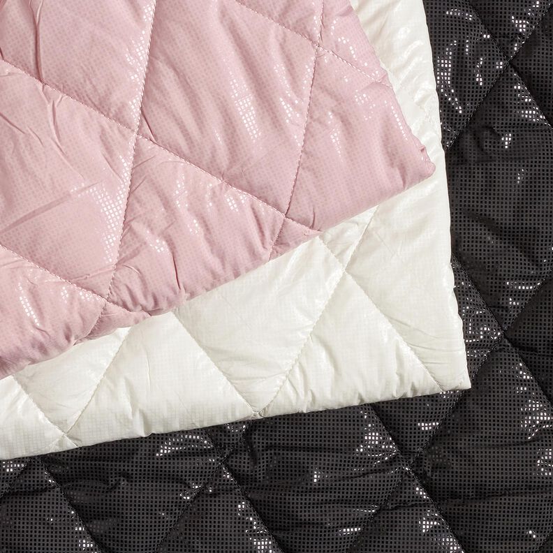 Tikkikangas kevyesti hohtavat vinoneliöt – norsunluu,  image number 5