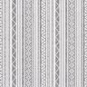 Sisustuskangas Jacquard Etnoraidat &ndash; harmaa/villanvalkoinen,  thumbnail number 1