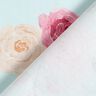Pinnoitettu puuvilla romanttiset ruusut – vauvansininen,  thumbnail number 5