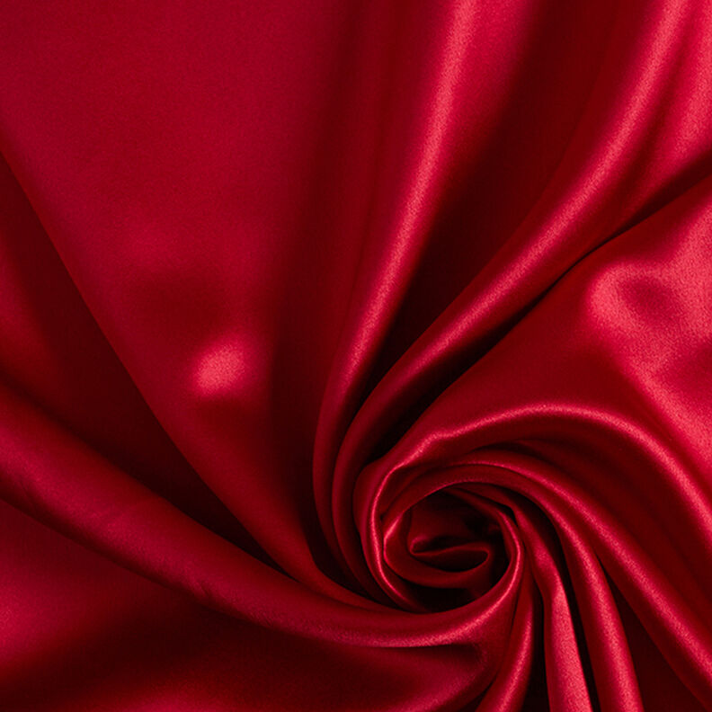Silkkisatiini – karmiininpunainen,  image number 1
