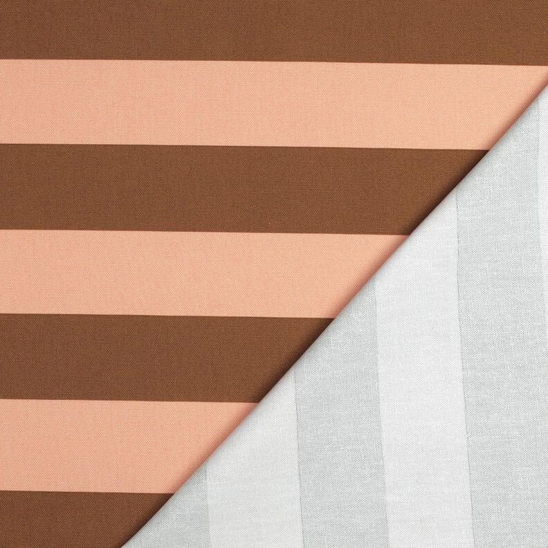 Sisustuskangas Canvas Iloiset raidat &ndash; lohenpunainen/ruskea,  image number 4