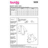 Plus-Size Pusero | Burda 5839 | 44-54,  thumbnail number 9